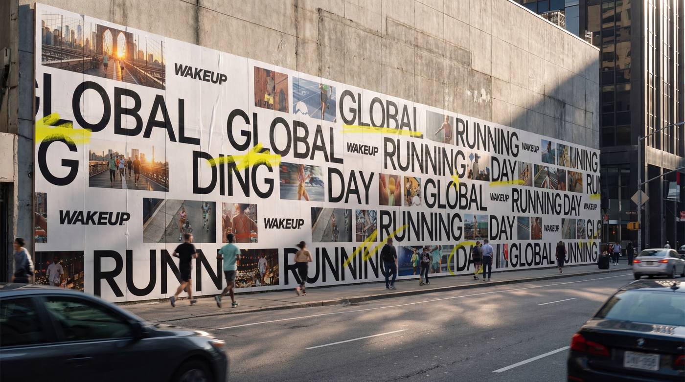 WakeUp — street campaign