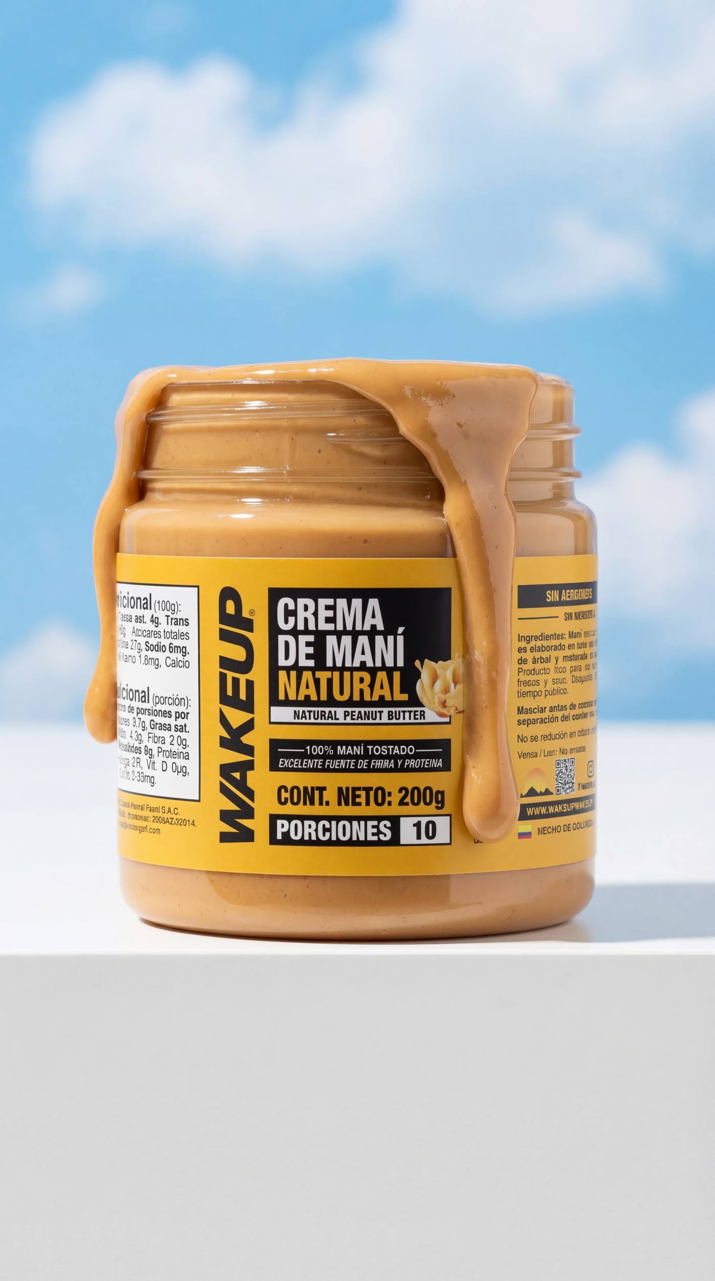 WakeUp — peanut butter product